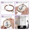 3 Pieces 6.7 Inch Embroidery Hoop Set Imitated Wood Display Frame Embroidery Hoops Circle Cross Stitch Hoop Ring for Art Craft Sewing and Hanging Ornaments Decor